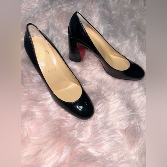 Christian Louboutin Simple 85 Patent Leather Pumps size 38 1/2 - Picture 12 of 13